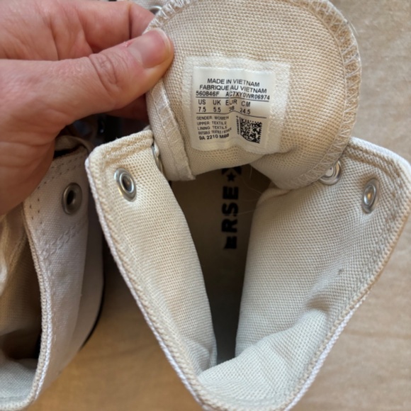 CONVERSE Chuck Taylor All Star Lift Platform Womens High Top Shoes - Picture 7 of 7